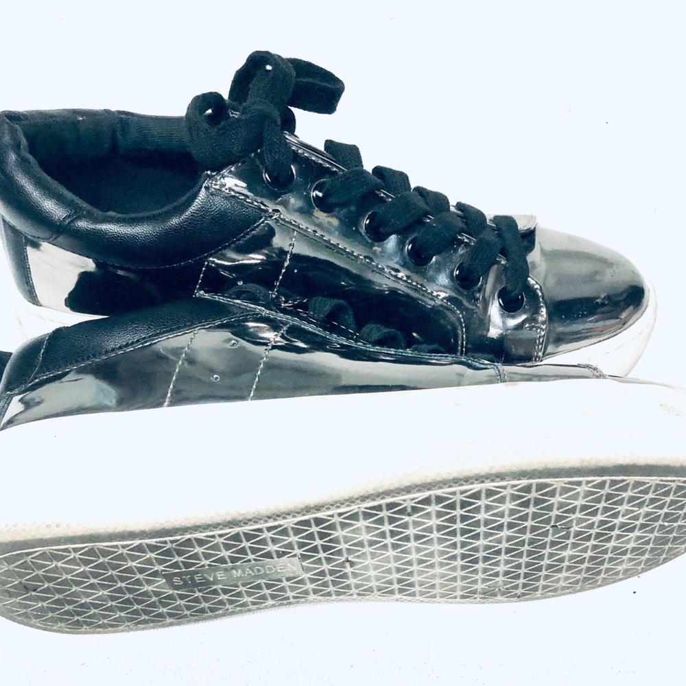 STEVE MADDEN PLATFORM SNEAKERS SIZE6 - Picture 7 of 8